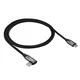 Akyga USB tip C/USB tip C kotni kabel 1 m AK-USB-54 60W pleten