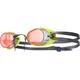 Swimming goggles tyr socket rockets 2.0 mirrored black/red