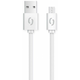 Aligator Podatkovni kabel 2A, Micro USB, bel