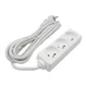 Eco light Podaljšek 3 vtičnice 3m z/brez 3x1,5mm2 bele barve