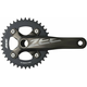 SHIMANO Center ZEE M645 165mm (83mm) 10-k. black HTII with bearing