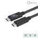 MicroConnect ECO-USB3.2CC2 USB kabel USB 3.2 Gen 2x2 2m USB C črne barve