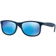 Ray Ban Andy Shiny Blue On Matte Top Mirror poly green mirror blue Gr. Uni