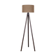 Duolla - Podna lampa 1xE27/60W/230V O 44 cm smeđa/wenge