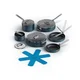 Joseph Joseph Joseph Joseph Space 13-Piece Cookware Set with Foldable Handles and Lids, (21739016)