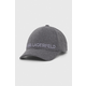 Kapa sa šiltom Karl Lagerfeld boja: siva, s aplikacijom