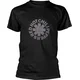 Red Hot Chili Peppers Classic Asterisk Logo (Hi-Build) Black M Majica