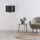 Opviq Podna lampa AYD-1539, Crna