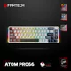 Tastatura mehanička Gaming Fantech MK919 Atom PRO66 siva (Red switch)