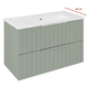 SAPHO Elegantna Kopalniška Omarica CIRASA STRIP 78x54x39cm, Verde
