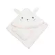 Peškir za bebe 2/1 - beli zeka 75x75 ( BD1473B )