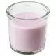 LUGNARE Mirisna sveća u čaši, Jasmin/roze, 20 h