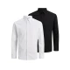 Jack&Jones 2 PAK - moška srajca JJJOE Slim Fit 12182995 Black/BELA (Velikost M)
