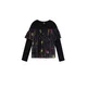 Desigual Majica modra/rumena/roza/črna