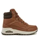 SKECHERS Gležnarji z vezalkami UNO RUGGED temno bež/rjava