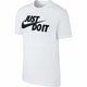 Nike Moška majica JUST DO IT SWOOSH Moška kratka majica Bela