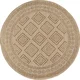 Bež okrogla notranja in zunanja preproga o 160 cm Mira 1452 – Ayyildiz Carpets
