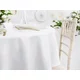 PartyDeco Okrogli prt bele barve 230 cm