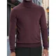 Sinsay - Klasični turtleneck - burgundy