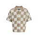 JACK & JONES Pletena jopa JCOATHLETICO kamela/temno bež