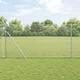 vidaXL Varjena žična ograja z 13 stebri 1x50 m Pocinkano jeklo