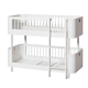 oliver furniture® krevet  na kat mini+ low bunk bed 60x160 white