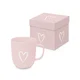SKODELICA PORCELAN V DEKORATIVNI ŠKATLI PURE HEART ROSE 350ml