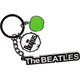 The Beatles Text Logo Drop T Drum & Apple Charms Kyučenka