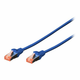 DIGITUS Professional patch cable - 1 m - blue
