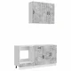 Kuhinjska jedinica KALMAR 5 pcs Betonska siva Konstruirano drvo