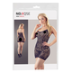NO:XQSE Mini ženska haljina, Crna