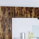 Viseći ormarić Dimljeni hrast i bijela 30 x 31 x 40 cm