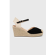 Espadrile Answear Lab boja: crna, klin peta