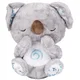 CHIPOLINO Plišasta dihalna igrača z glasbo Koala Bela,Siva