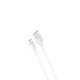 XO podatkovni kabel NB156 USB/USB-C, 1,0 m, 2,4A, bel
