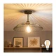 Brilagi - LED plafonski luster CERIA WIRE 1xE27/60W/230V O 38 cm crna