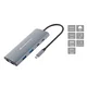 Conceptronic USB 3.2 Gen 1 Docking Station, 100W PD, HDMI, USB-A/C, GbE