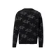 ARMANI EXCHANGE Pulover antracit/črna