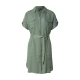 VERO MODA Dolga srajca VMBUMPY temno zelena
