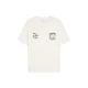 Bershka Majica AFFOGATO/OSTRAS rumena/temno oranžna/črna/volneno bela