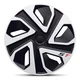 AutoStyle Pokrovi platišč J-Tec ST Silver/Black 16