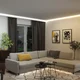 Paulmann LED trak za podaljšanje MaxLED 1000, 2,5 m, CCT, IP44 - Dnevna soba/jedilnica - srebrna - Plastika