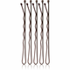 Ukosnice za kosu - Braon 50kom | Brushworks |Kozmo Online
