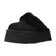 UGG Zapatillas Hogar Mujer Modele Funkette Črna