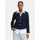 Tommy Jeans Blazer Gold-tone Button Regular Fit Cropped Blazer mornarska