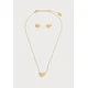 GUESS Set nakita TRUE COLORS zlata/puder