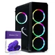 GREED Greed MK2 Lite AMD - Gaming PC/računalnik - AMD Ryzen 5 4600G + Radeon Vega 7 - 4,2 GHZ - 16GB DDR4 RAM - 512 GB SSD - USB 3.0 - WLAN - Win11 Pro, (21884961)