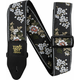 Ernie Ball Classic Jacquard Tekstilni kitarski pas White Blossom