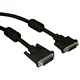 Podaljšek kabla Logo DVI-D 24+1 moški - DVI-I 24+5 ženski, Dual Link - 3 m, črn