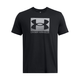 UNDER ARMOUR Funkcionalna majica siva / črna